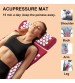 Acupressure Mat and Pillow Massage Set Ideal for Back-Neck Pain Relief & Muscle Relaxation